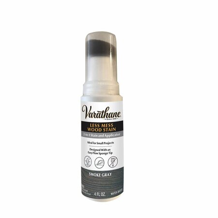 Krud Kutter Varathane Less Mess Smoke Gray Water-Based Linseed Oil Emulsion Wood Stain 4 oz 368033